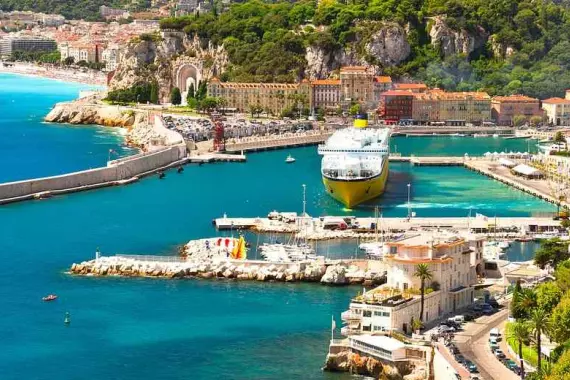 Nice, France : vue panoramique