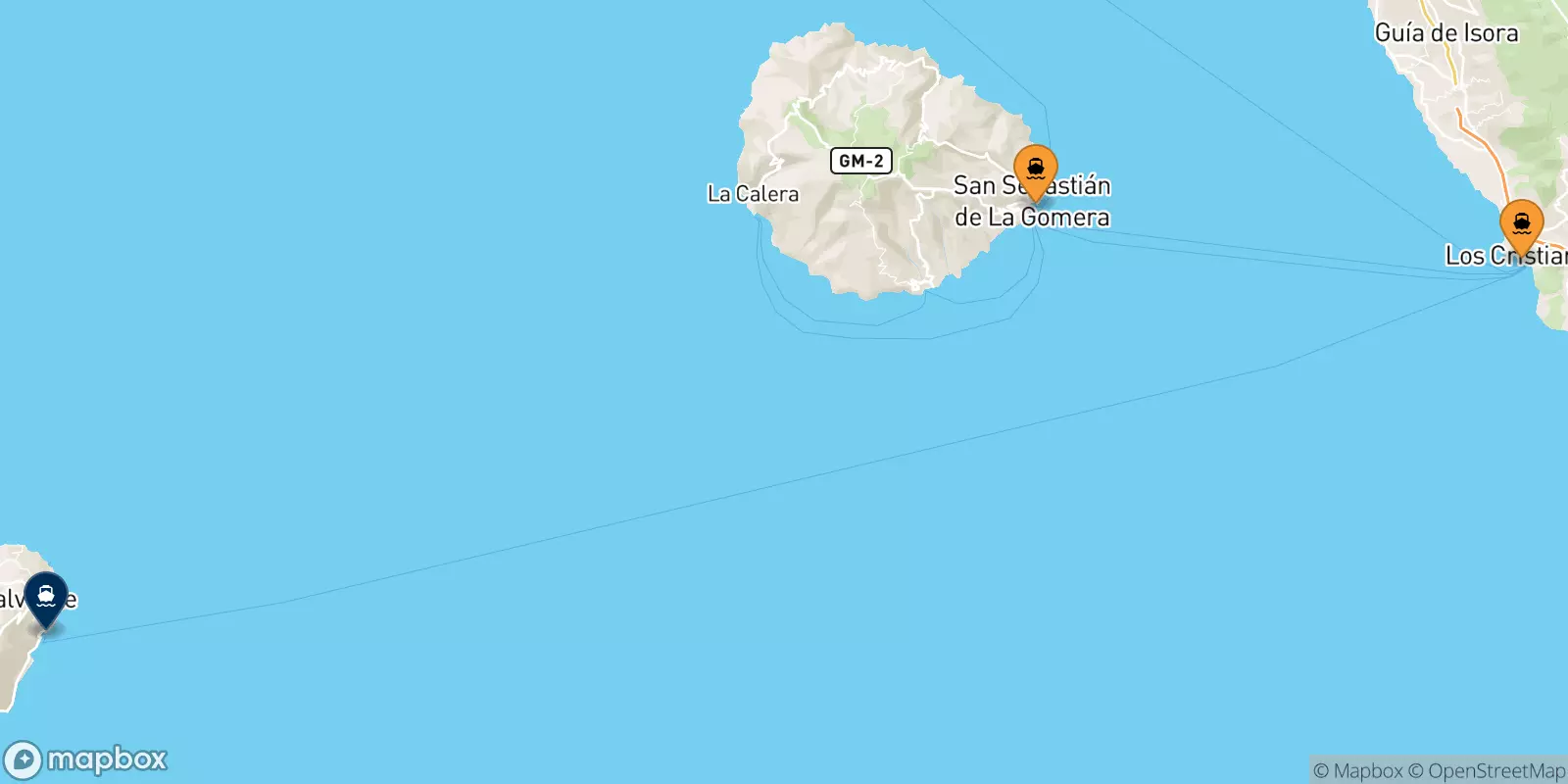 Ferry pour Valverde (El Hierro)