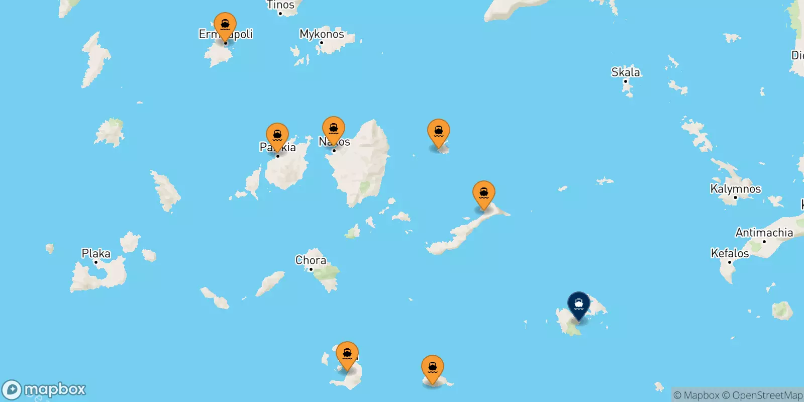 Ferry de Îles Des Cyclades pour Astypalea