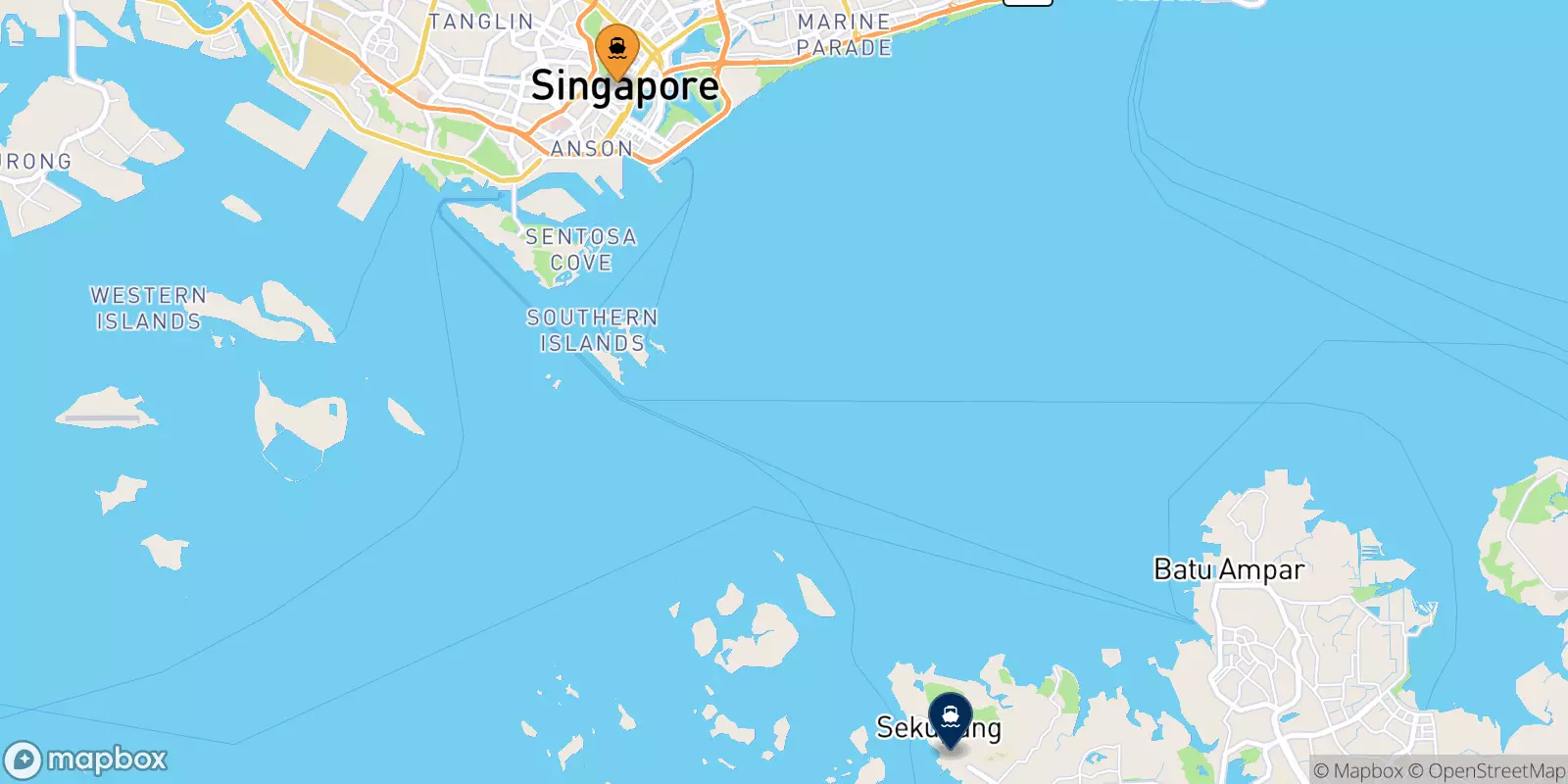 Ferry pour Sekupang