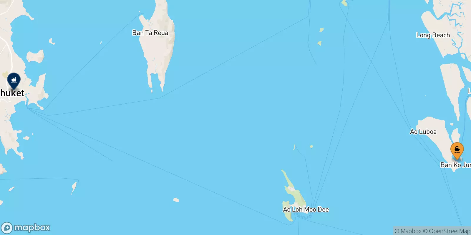 Ferry de Koh Jum per il Île De Phuket