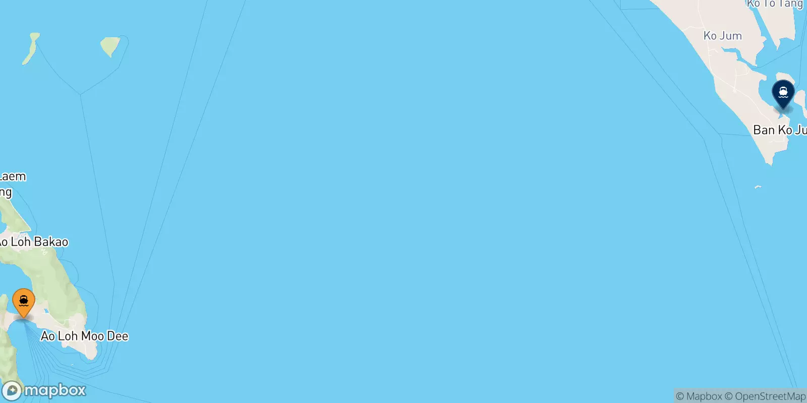 Ferry dal Îles Phi Phi pour Koh Jum