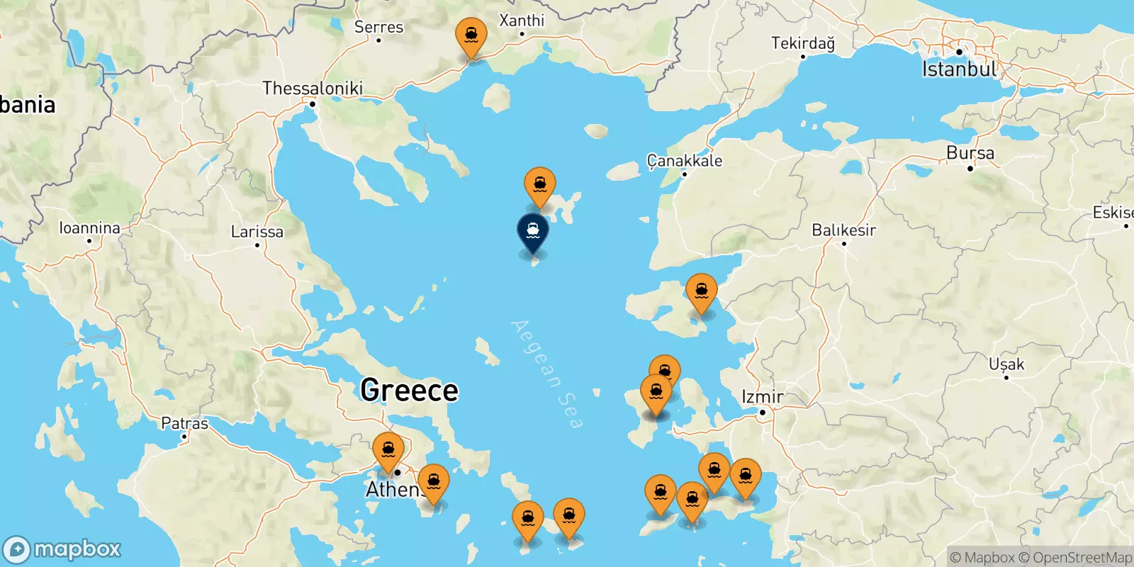 Ferry pour Agios Efstratios